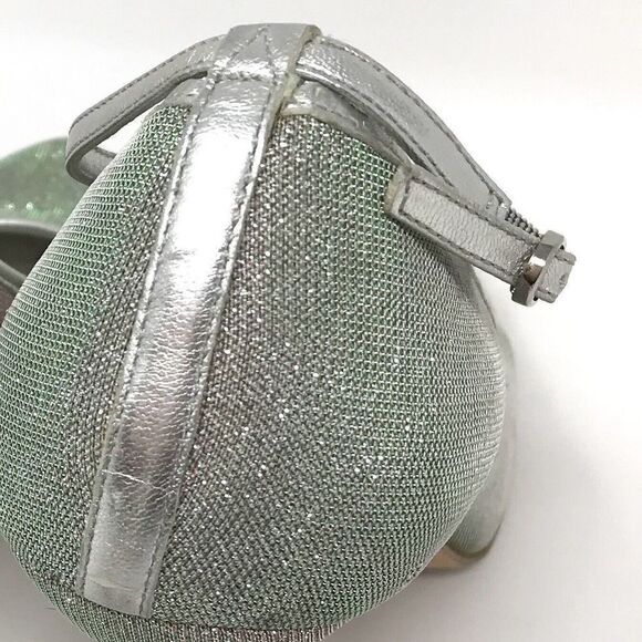 Vince Camuto Womens Size 10 B Iridescent Ankle Strap Dress Pumps Heels - Picture 6 of 9